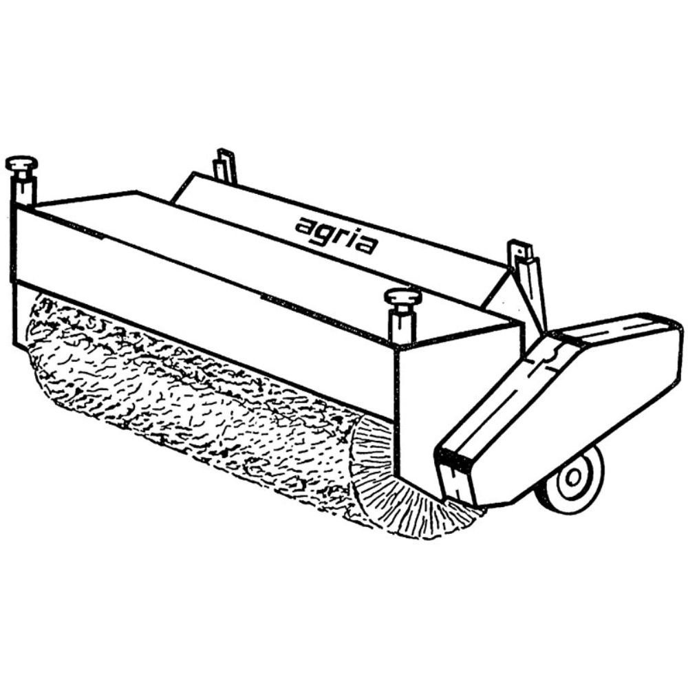 BALAI FRONTAL BRINS GROSSIER 1 M